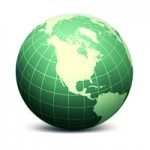EQUATOR Network Americas globe logo